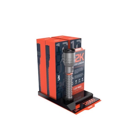 Nebo 12000 lm Gray LED Flashlight Power Bank NEB-FLT-1007